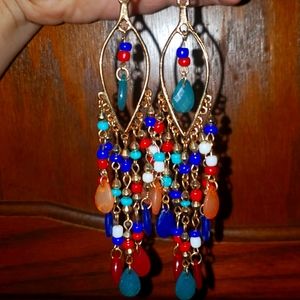 Dangle drop earrings